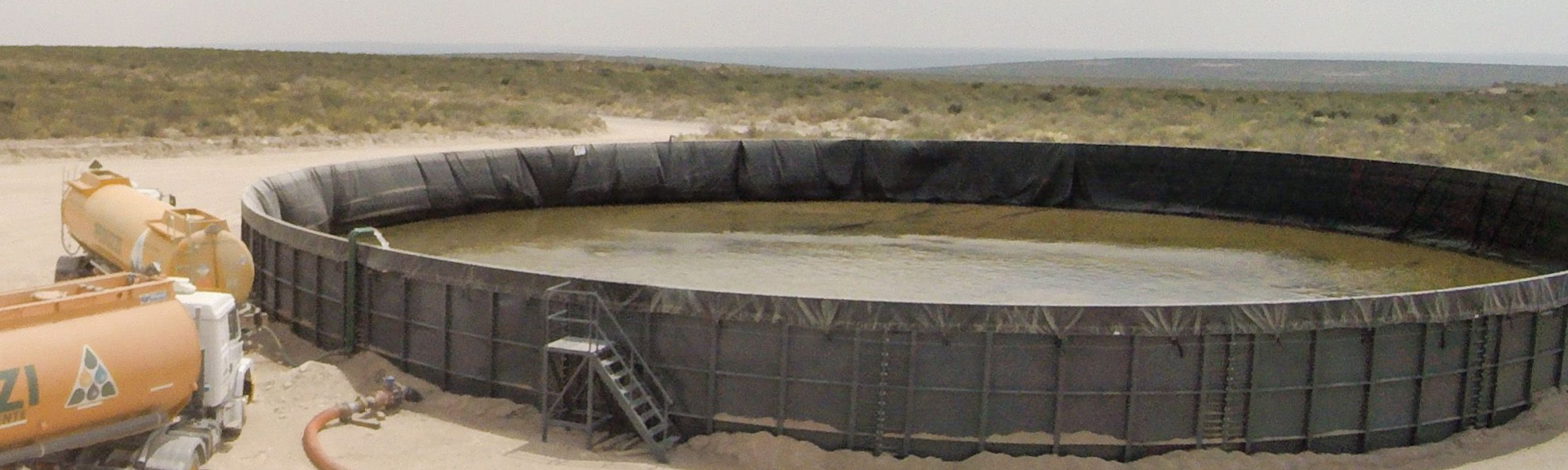 Tanque australiano de 500 a 8100 m3